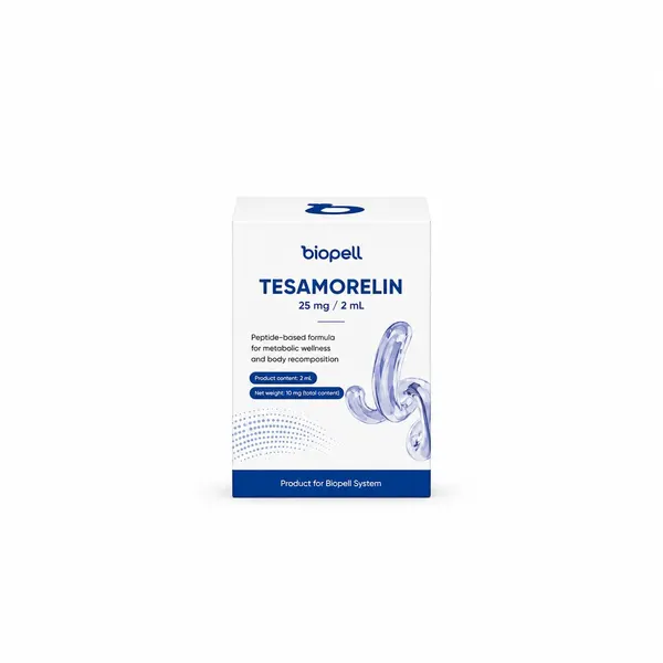 Tesamorelin ( Тесаморелін ) 2 флакони по 10 mg. Biopell