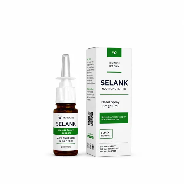 Селанк (Selank) 10 ml Назальний спрей 0.15% (15 мг)