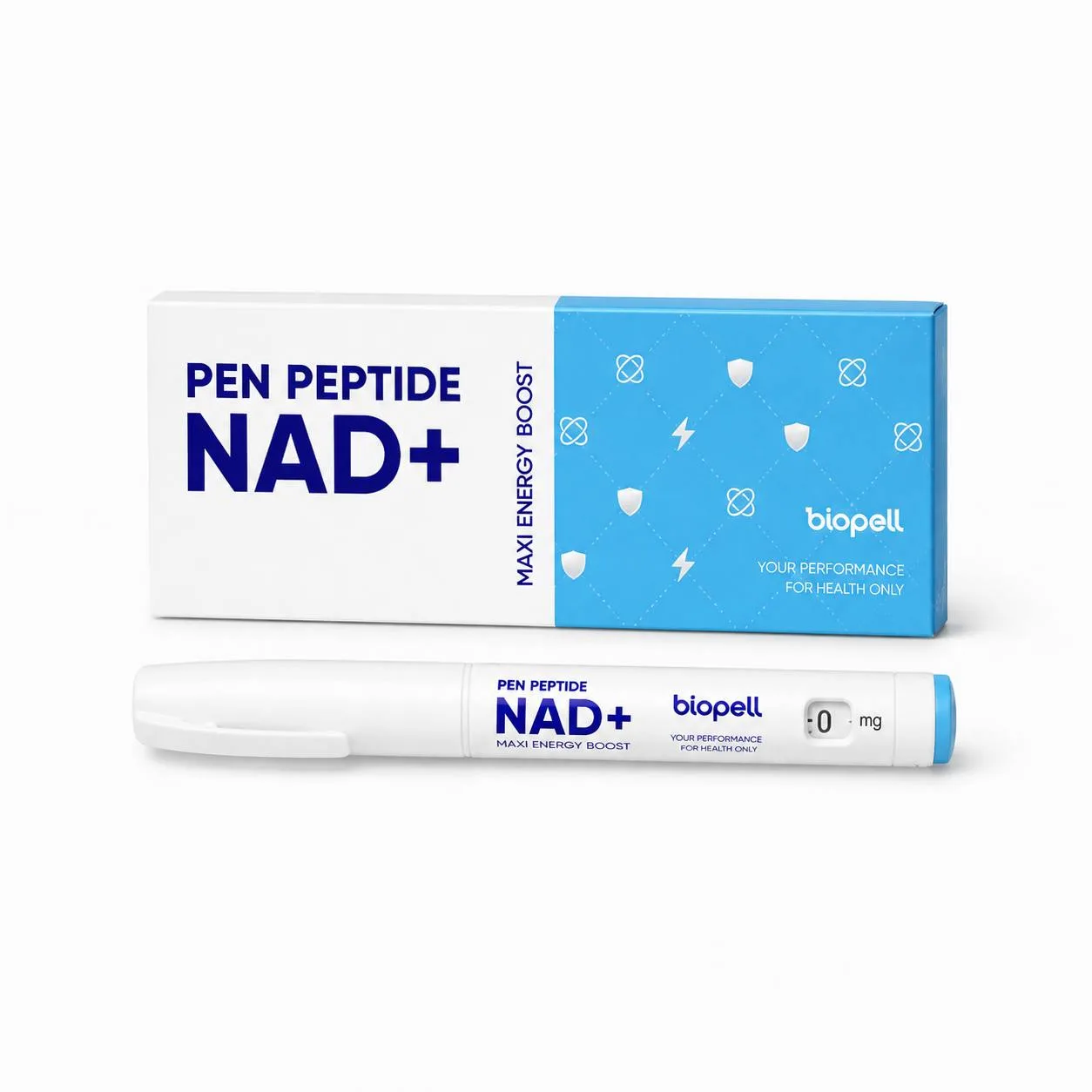 NAD+ BioPell Pen Peptide 500мг- потужна підтримка енергії та клітинного метаболізму