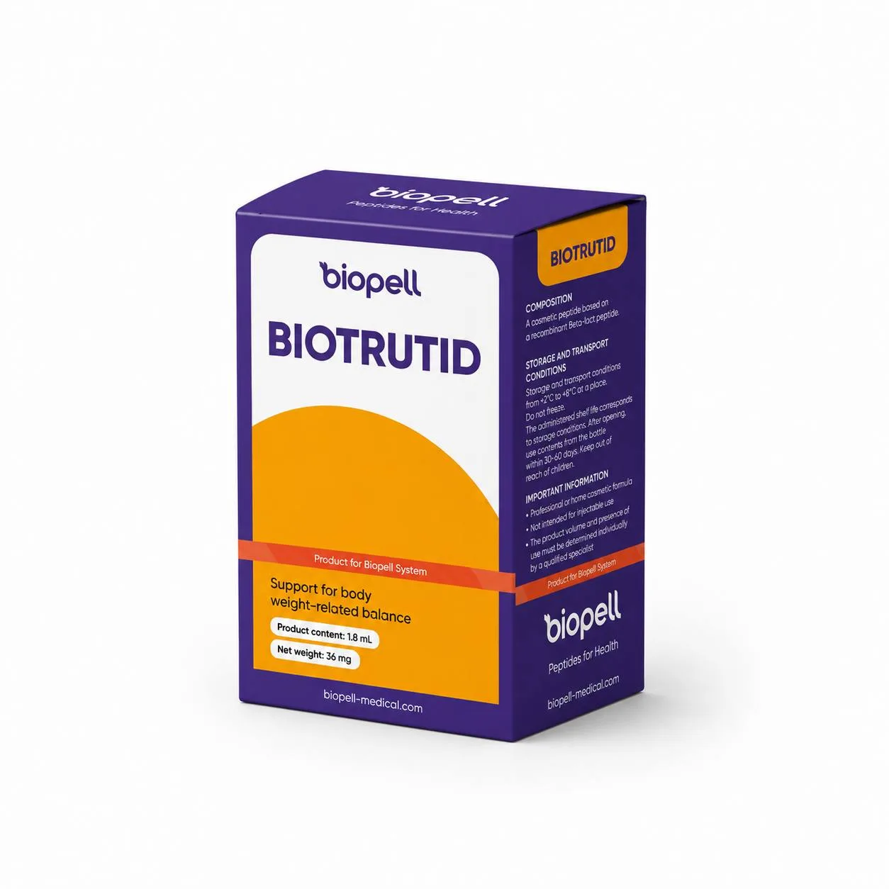 Biotrutid BioPell – інноваційний препарат для контролю ваги та метаболізму