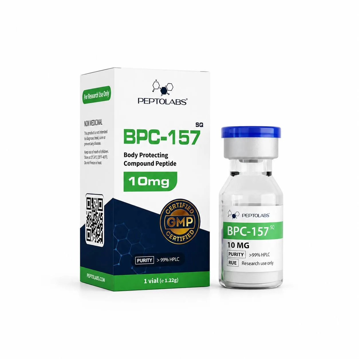 BPC-157 10mg флакон (БПЦ-157) ПептоЛабс