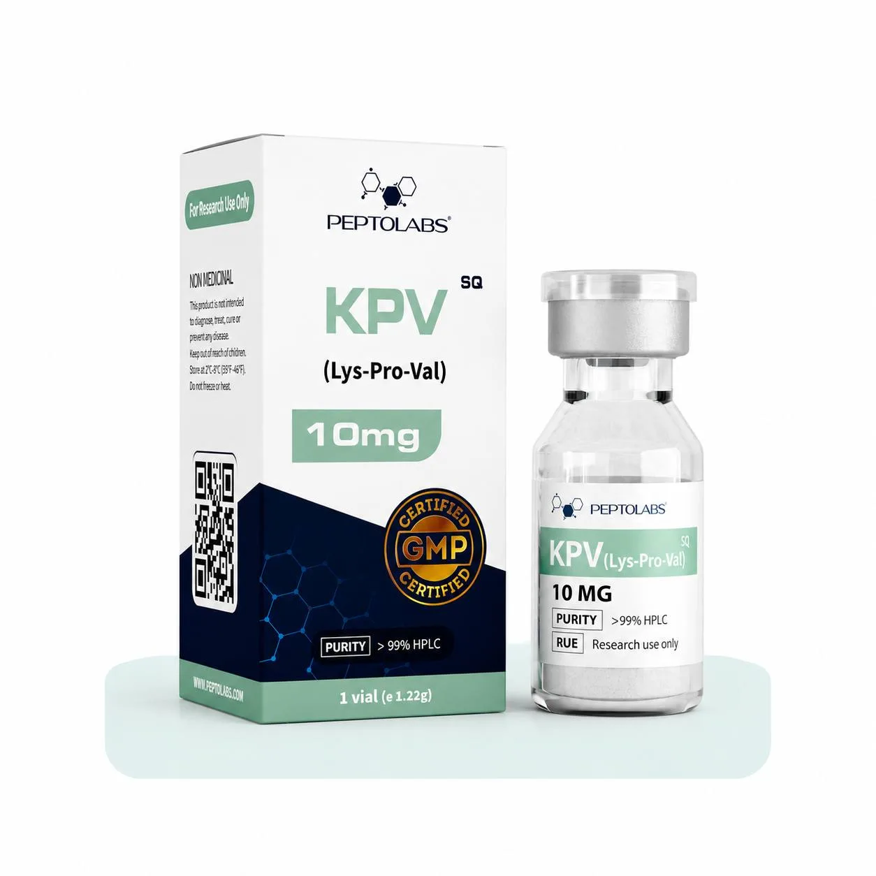 KPV (КПВ) Peptide 10мг флакон - відновлення та регенерація тканин