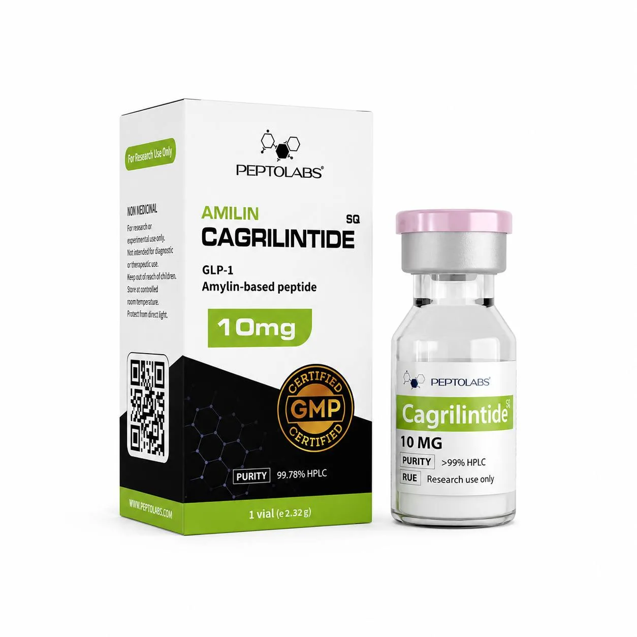 Cagrilintide (Кагрілінтід/Амілін) флакон 10mg