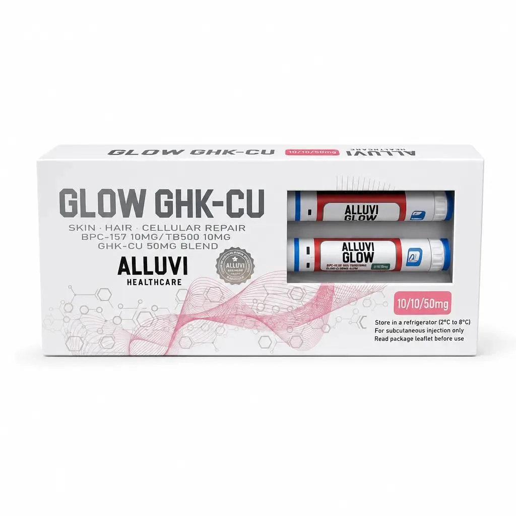 Glow GHK-Cu ALLUVI 70 мг - GHK-Cu + BPC-157 + TB-500