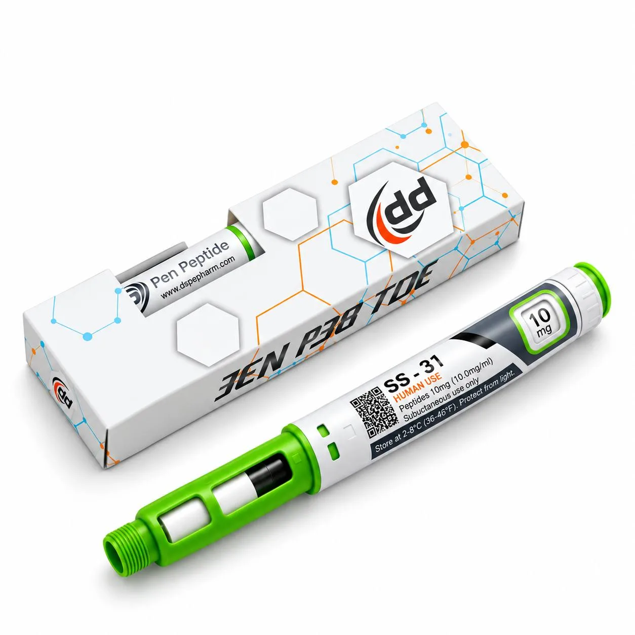 SS-31 DSP Peptide 10 мг - СС-31 (Еламіпретид), мітохондріальний пептид у шприц-ручці